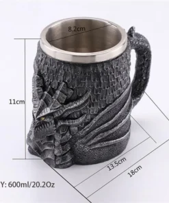 Necromancer Skull Mug