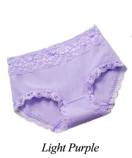 Women's Sexy Lace Mid Waist Lightweight