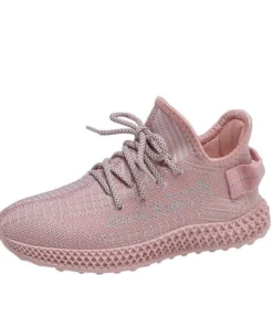 Spring and Summer 2021 New Breathable Knitted Women's Shoes