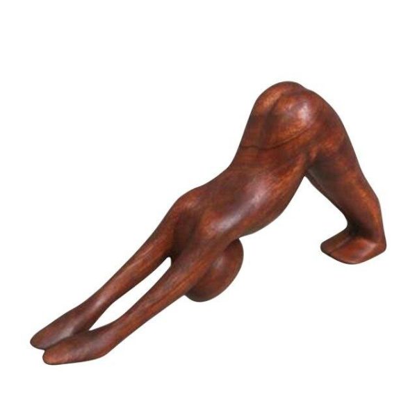 Yoga Body Figure Sculture Wood