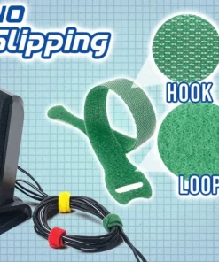 Reusable Cord Organizer Ties (50pcs)