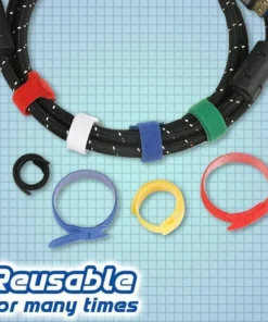 Reusable Cord Organizer Ties (50pcs)