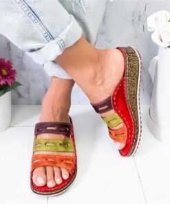 PERFECTWALK™ Tri Color Orthopedic Sandal