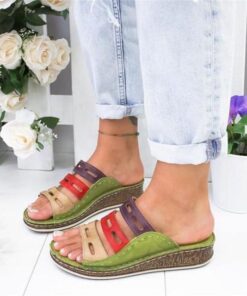 PERFECTWALK™ Tri Color Orthopedic Sandal