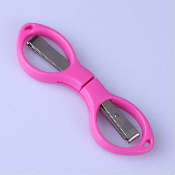 Folding Stainless Steel 8 Words Glasses Small Scissors