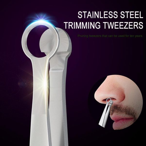 Universal Nose Hair Trimming Tweezers(2 මිලදී ගන්න 1 නොමිලේ)🔥