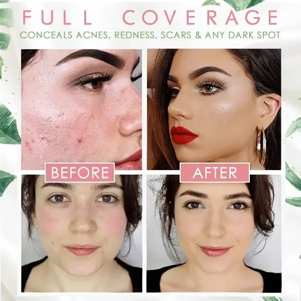 Natural moisturizing oil shading and spotting foundation cream