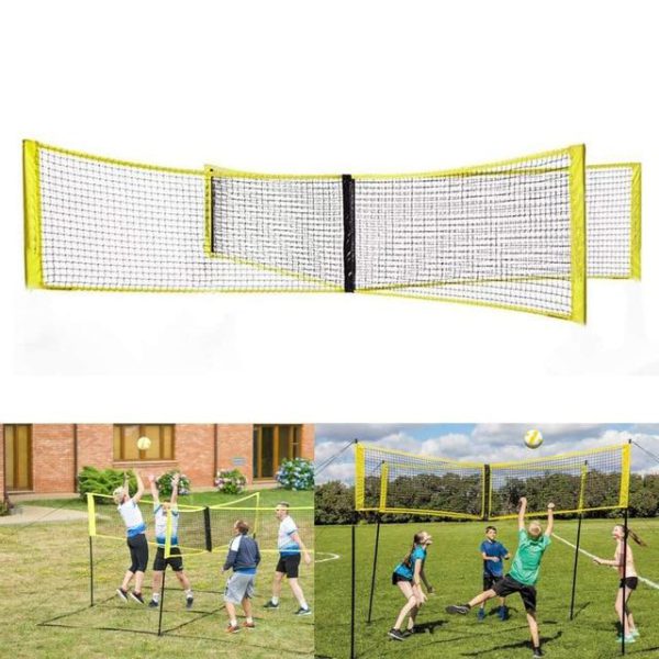 Summer Hot Verkaf 50% OFF - Portable Véier Square Volleyball Net