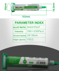 35g BGA Syringe Tin Solder Paste Melting Point 183℃