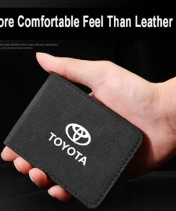 Car Driving License High-end Suede Storage Bag