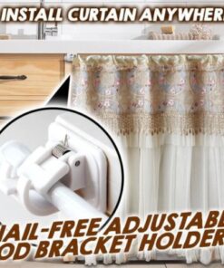 (❤️Clearance Sale 63% Off ) Nail-free Adjustable Rod Bracket Holders - Buy 2 Get Extra 20% OFF