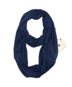IScarf მრავალმხრივი უსასრულობის შარფი ჯიბით