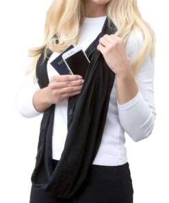 IScarf Multi-Way Infinity tørklæde med lomme