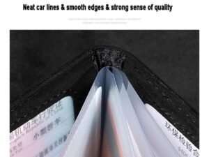 Car Driving License High-end Suede Storage Bag