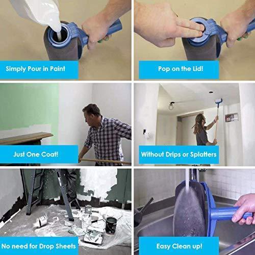 (SUMMER HOT SALE - SAVE 50%)- Paint Roller Brush Painting Handle Tool - Buy 2 Get Extra 10% OFF & Free shipping