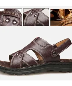 Men's Leather Casual Sandals(Freeshipping)