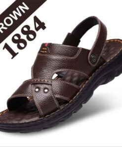 Men's Leather Casual Sandals(Freeshipping)