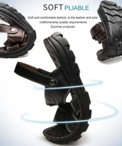 Men's Leather Casual Sandals(Freeshipping)