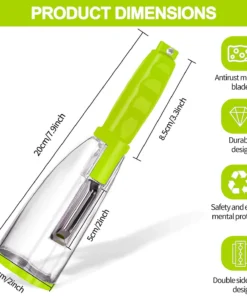 (š„Last Day Promotion - Save 50% OFF) Smart Fruits And Vegetables Peelerš„BUY 2 GET 1 FREE