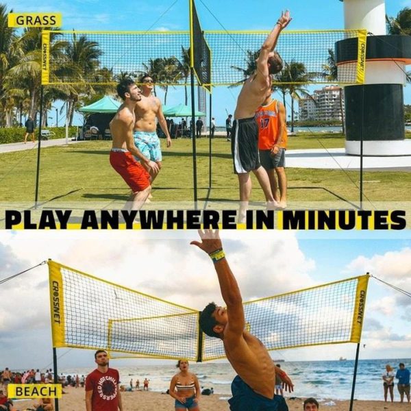 Summer Hot Verkaf 50% OFF - Portable Véier Square Volleyball Net