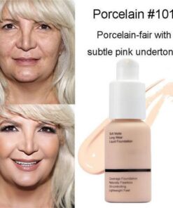 (NEW YEAR SALE 🎉 - SAVE 50% OFF!!🔥)2020 New Creative Flawless Matte Liquid Foundation - BUY 3 FREE SHIPPING!!