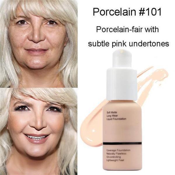 (NEW YEAR SALE 🎉 - SAVE 50% OFF!!🔥)2020 New Creative Flawless Matte Liquid Foundation - BUY 3 FREE SHIPPING!!