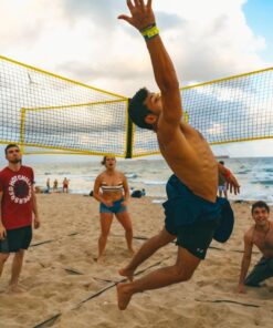 (🔥Summer Hot Sale - 50% OFF) Cross Volleyball Net, Set Up Within Minutes In Sand, Grass, Or Indoors