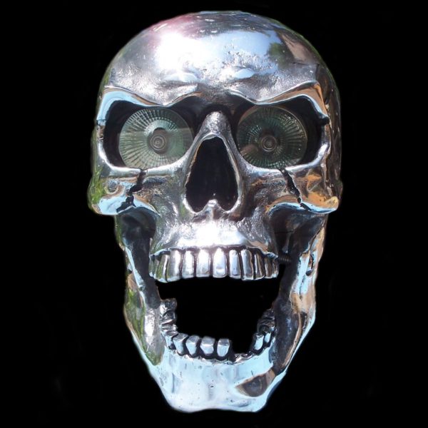 Skull Headlight At The Real Headlight