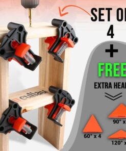 (SUMMER HOT SALE）- Clamp set (4pcs) + FREE 60° & 120° heads - Buy 2 Get Extra 10% OFF