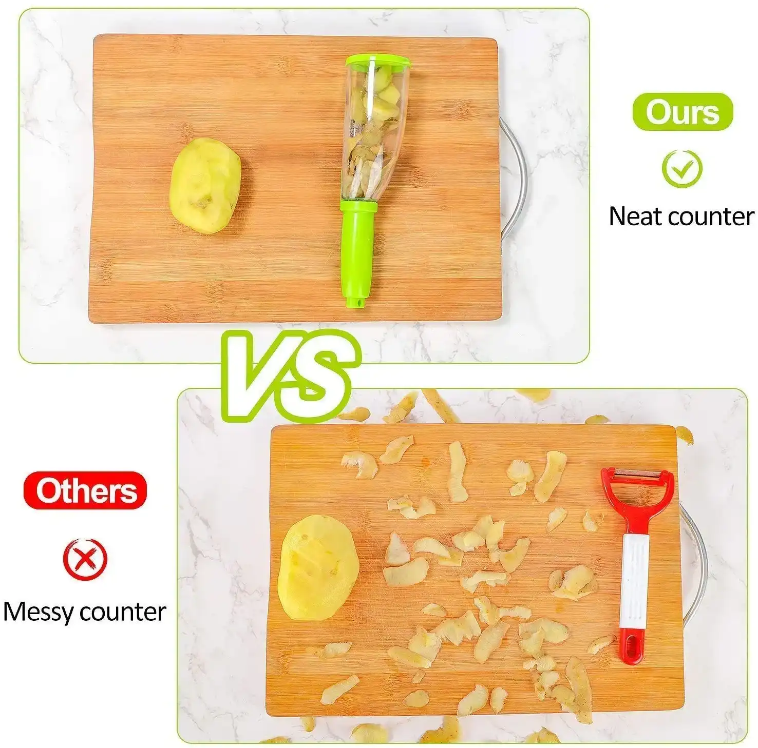 (š„Last Day Promotion - Save 50% OFF) Smart Fruits And Vegetables Peelerš„BUY 2 GET 1 FREE