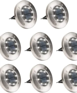 15 LED Solar Ground Lights(Made in America)