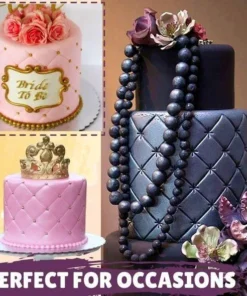 Fondant Texture Lattice Impression Mat (4pcs Set)