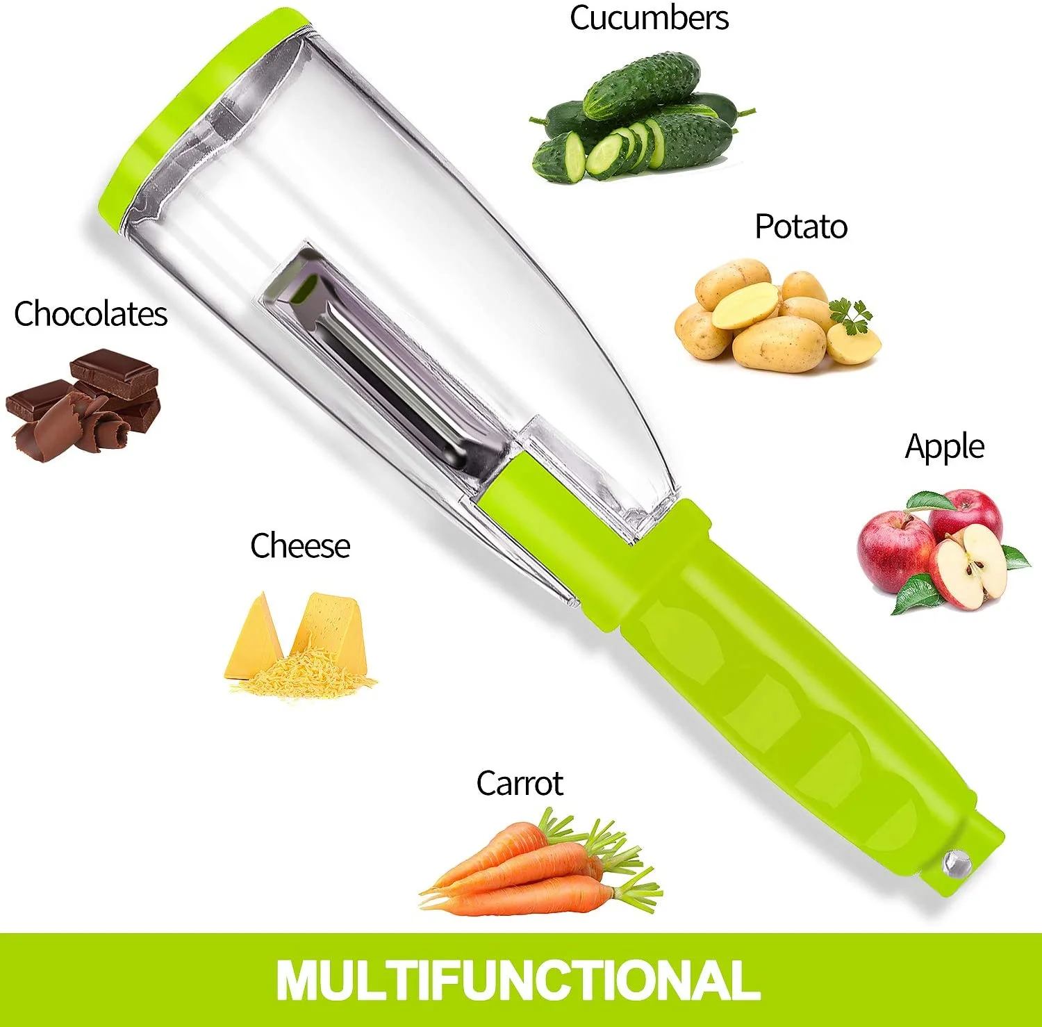 (š„Last Day Promotion - Save 50% OFF) Smart Fruits And Vegetables Peelerš„BUY 2 GET 1 FREE