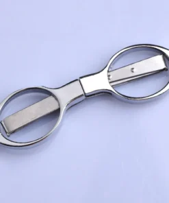 Folding Stainless Steel 8 Words Glasses Small Scissors