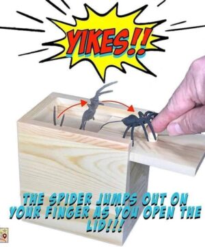 🔥SUMMER HOT SALE🔥Super Funny Crazy Crazy Spider Box Prank