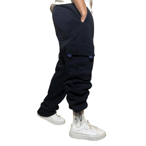 "Cargo collegehousut kuten 90-luvulla" Unisex Cargo Pants 2021 Hip Hop Streetwear Harem Pant Jogger -housut