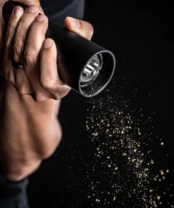 The Last Pepper Mill for Pepper Lovers- Pepper your steak in 7 cranks instead of 70.