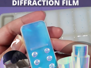[PROMO 30% OFF] Resin Diffraction Film