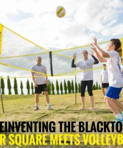 (🔥Summer Hot Sale - 50% OFF) Cross Volleyball Net, Set Up Within Minutes In Sand, Grass, Or Indoors