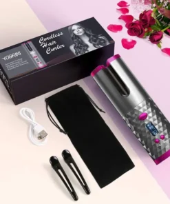 45% Off Last Day Promotion-- Auto Rotating Ceramic Hair Curler