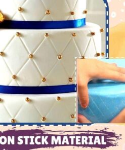 Fondant Texture Lattice Impression Mat (4pcs Set)