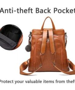 （VALENTINE'S DAY PROMOTION 🎉 - SAVE 50% OFF!!🔥）The Most Popular Large-capacity Leather Anti-theft Backpack