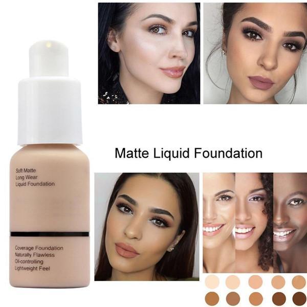 (NEW YEAR SALE 🎉 - SAVE 50% OFF!!🔥)2020 New Creative Flawless Matte Liquid Foundation - BUY 3 FREE SHIPPING!!