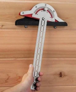 (FATHER'S DAY HOT SALE - SAVE 50% OFF) Adjustable Woodworkers Edge Rule