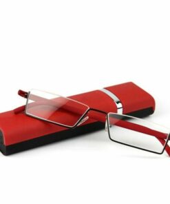 Unisex Comfy Light Half Frame Reading Glasses TR90 Resin Foldable Presbyopic Glasses