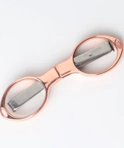 Folding Stainless Steel 8 Words Glasses Small Scissors