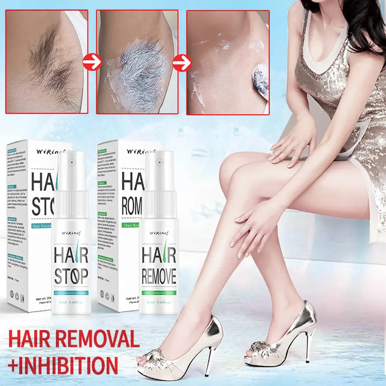 (🔥Hot Summer Sale - 50% OFF)2021 Magical Hair Inhibitor & Hair Removal💝BUY 1 GET 1 FREE!!