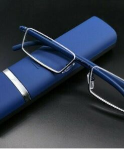 Unisex Comfy Light Half Frame Reading Glasses TR90 Resin Foldable Presbyopic Glasses