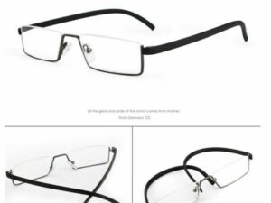 Unisex Comfy Light Half Frame Reading Glasses TR90 Resin Foldable Presbyopic Glasses