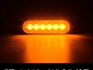 Car Flexible Warning Strobe/Work Light-Waterproof And Easy To Install